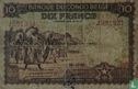 Belgisch Congo 10 Francs 1942 - Afbeelding 1