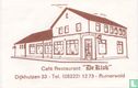 Café Restaurant "De Klok" - Afbeelding 1