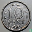 Niederländische Antillen 10 Cent 1984 (Prägefehler) - Bild 2