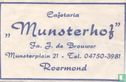 Cafetaria "Munsterhof"  - Image 1