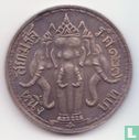 Siam 1 baht 1908 (RS127) - Afbeelding 1