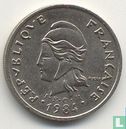 Polynésie française 10 francs 1984 - Image 1