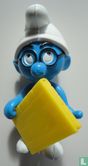 Glasses Smurf with book - Image 1