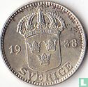 Zweden 25 öre 1938 - Afbeelding 1