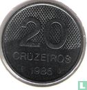 Brasilien 20 Cruzeiro 1985 - Bild 1