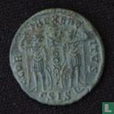 Romeinse Keizerrijk Siscia AE4 kleinfollis van Keizer Constantius II 337-340 - Afbeelding 1