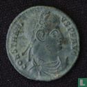 Roman Emperor kleinfollis de l'empereur Constantius II Siscia AE4 330-341 - Image 2