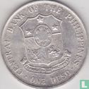Philippines 1 peso 1964 "100th Anniversary Birth of Apolinario Mabini" - Image 2