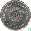 DDR 5 mark 1987 "750 years of Berlin - Nikolai quarter" - Afbeelding 1