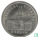 DDR 5 mark 1987 "750 years of Berlin - Nikolai quarter" - Afbeelding 2
