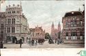 Arnhem - Stadhuis met St. Walburgstraat (Duivelshuis) - Afbeelding 1