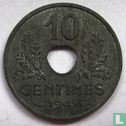 Frankrijk 10 centimes 1941 (type 4 - 2.65 g) - Afbeelding 1
