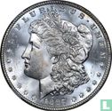 United States 1 dollar 1887 (silver - without letter - 7 over 6) - Image 1
