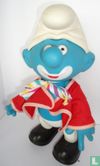 Clown smurf with bow and cape - Image 1