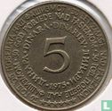 Joegoslavië 5 dinara 1975 "30 years Nazi defeat" - Afbeelding 1
