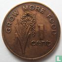 Fiji 1 cent 1977 "FAO - Grow more food" - Image 2