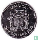 Jamaïque 10 dollars 2008 - Image 1