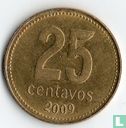 Argentine 25 centavos 2009 (type 2) - Image 1