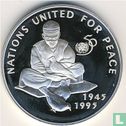Afghanistan 500 afghanis 1995 (PROOF) "50th anniversary of the United Nations"