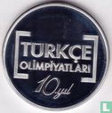 Turkije 50 türk lirasi 2012 (PROOF) "10th International Turkish Olympics" - Afbeelding 2