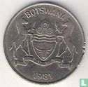 Botswana 25 thebe 1981 - Image 1