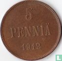 Finland 5 penniä 1912 - Image 1
