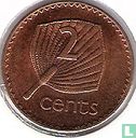 Fiji 2 cents 1990 - Image 2