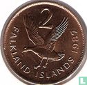 Falkland Islands 2 pence 1987 - Image 1