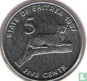 Eritrea 5 cents 1997 - Afbeelding 1