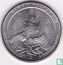 United States ¼ dollar 2012 (D) "Hawai'i Volcanoes national park" - Image 1