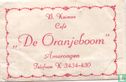Café  "De Oranjeboom" - Afbeelding 1