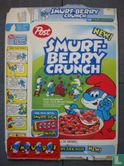 Smurf Berry Crunch Cereal Box Sign  - Image 3