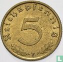 German Empire 5 reichspfennig 1938 (F) - Image 2