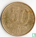 Argentine 50 centavos 2010 (type 2) - Image 1