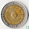 Argentine 1 peso 2009 (sans D) - Image 1
