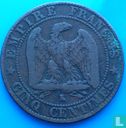 France 5 centimes 1854 (K) - Image 2