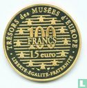 France 100 francs / 15 euro 1996 (PROOF) "Vincent Van Gogh - self portrait" - Image 2