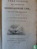 Nationaal gedenkboek der hernieuwde Nederlandsche Unie, van den jare 1813 - Image 3