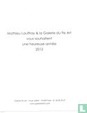 Mathieu Lauffray & la Galerie du 9e Art vous souhaitent une heureuse année 2012 - Image 2