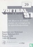 Voetbal 97 - PSV - Afbeelding 2