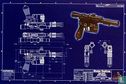 Han Solo Blaster Blueprint - Afbeelding 1