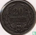 Hongrie 20 filler 1894 - Image 2
