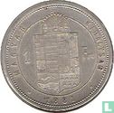 Hongarije 1 forint 1881  - Afbeelding 1