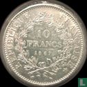 France 10 francs 1967 - Image 1