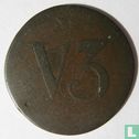 25 cent 1841-1859 Rijksgesticht Veenhuizen V3 - Image 2