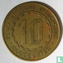Coudewater psychiatrische inrichting 10 cent 1928 - Afbeelding 1