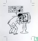 Studios Hergé originele tekening   - Afbeelding 1