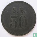 St Bavo kliniek 50 cent 1934 - Image 1