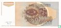 Yougoslavie 10.000 Dinara 1992 (P116b) - Image 2