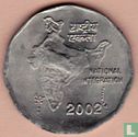 India 2 rupees 2002 (Calcutta) - Image 1